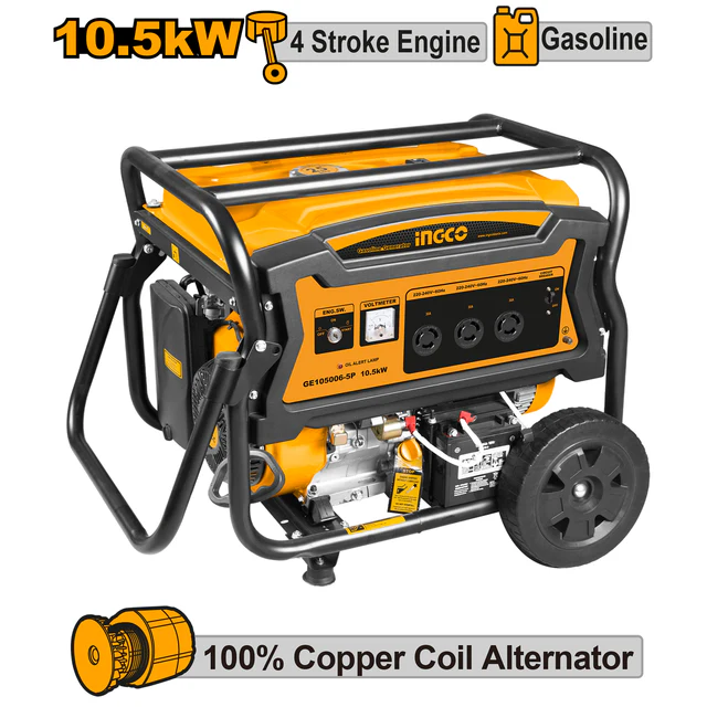 Industrial (25L) | 10.5kW Diesel Gasoline Generator GE105006-5P
