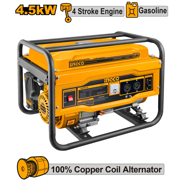 Gerador a gasolina 4500W/4,5kva GE45005-5P