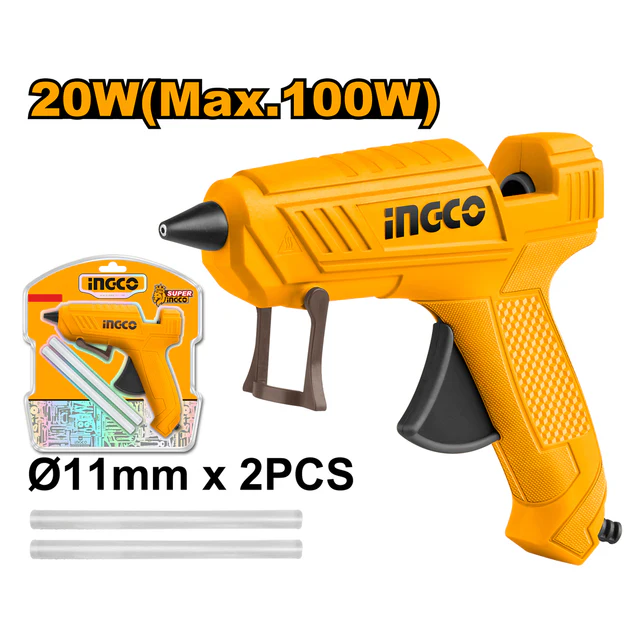 Pistola de cola de nível industrial 100W GG148/GG708