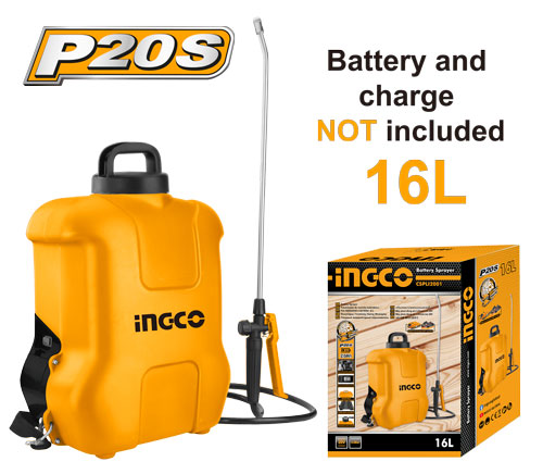 Pulverizador de bateria de lítio de 20 V CSPLI2001