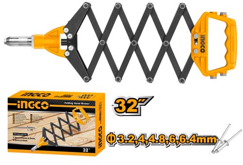 Rebitador manual dobrável  HFOR321