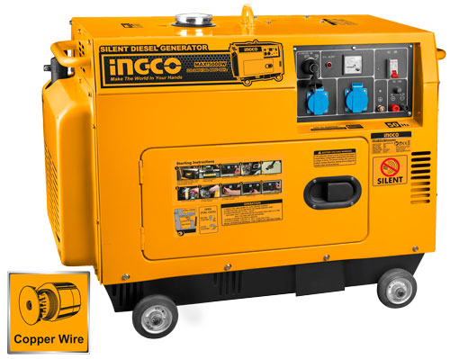 Gerador diesel silencioso GSE50001