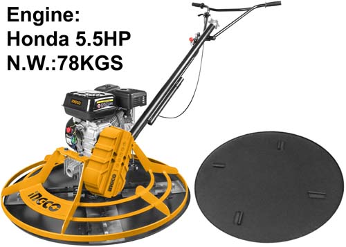 Pazinha de concreto  elétrica a gasolina GPT361-1
