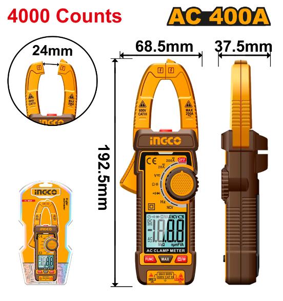 3 em 1 conjunto medidor laser + alicate amperímetro + chave de fenda eletrônica -3 Pcs  HLDD241202