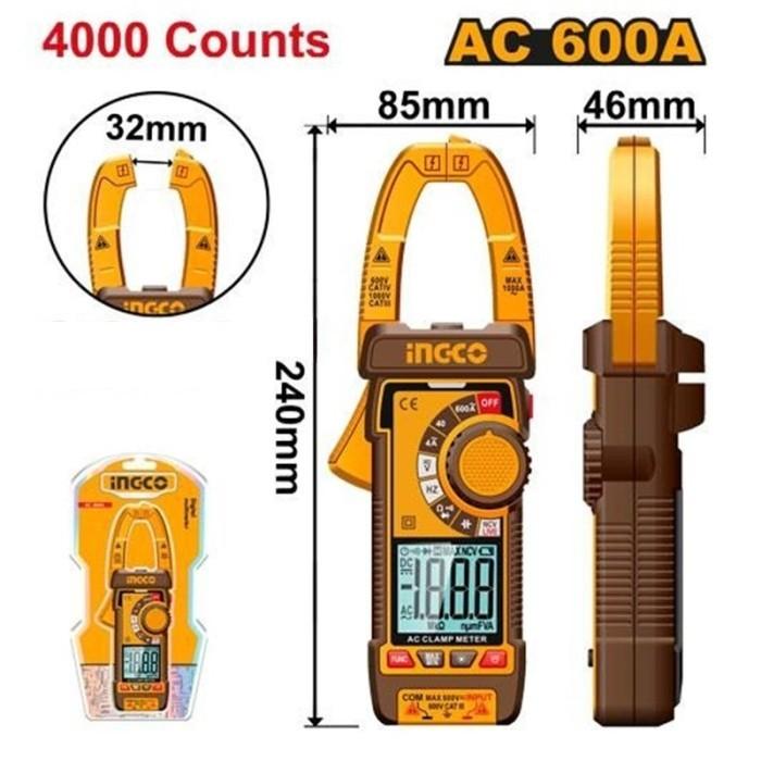 DETECTOR DE DISTANCIA A LASER 100M + PINÇA AMPERÍMETRO DC/AC + DETECTOR DE TENSÃO HLDD241202 