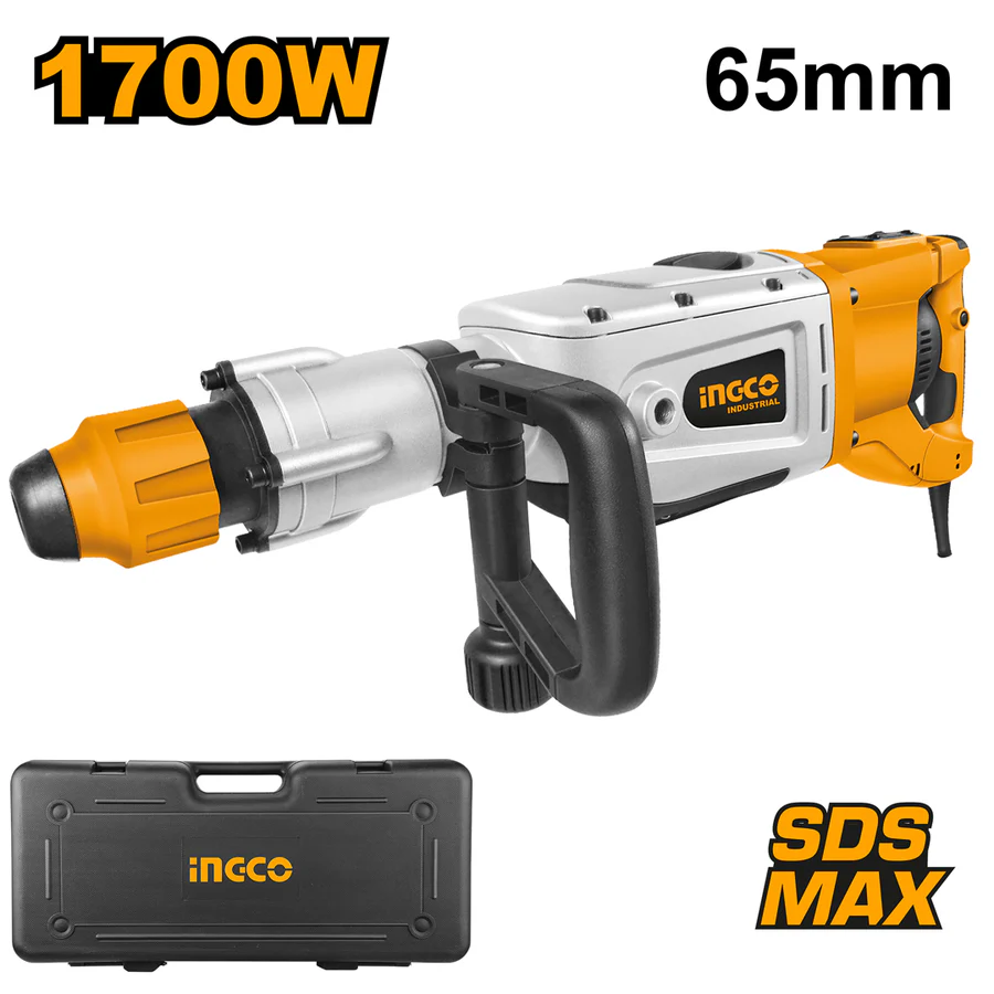 Martelo Rotativo SDS Max 1700W Furadeira de Martelo Rotativo RH17001