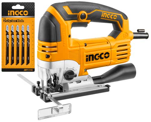 Conjunto de serra tico-tico com lâminas Ingco JS80068- 650Watts