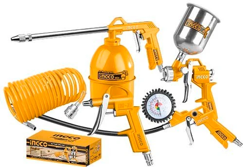 Ingco - Conjunto de ferramentas pneumáticas AKT0052 