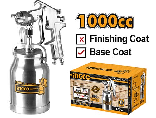 Ingco - Conjunto de ferramentas pneumáticas AKT0052 