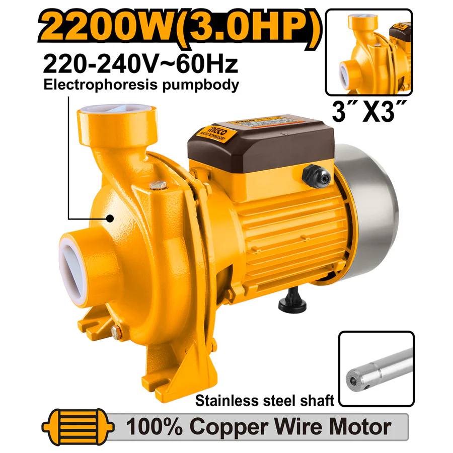 Bomba de água centrífuga 2200 Watts 3HP MHF22001-5