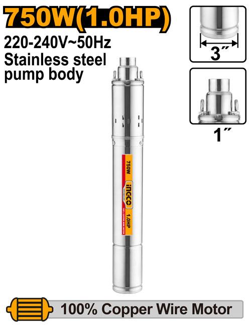 Bomba submersível 750W INGCO SWP7501