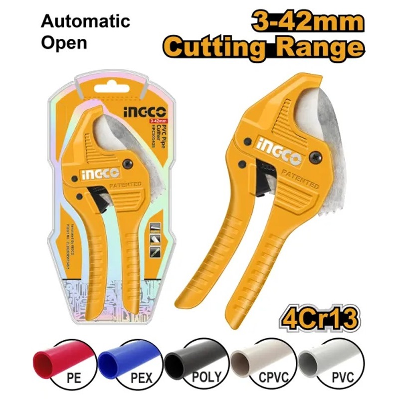 ALICATE DE CORTAR TUBO PVC 3-42mm HPCS05428